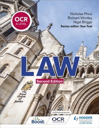 Abbildung von: OCR A Level Law Second Edition - Hodder Education