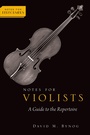 Cover: Notes for Violists - OUP eBook