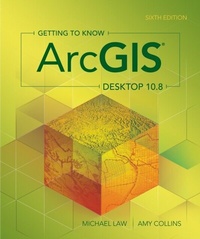 Enlarge image Cover: Getting to Know ArcGIS Desktop 10.8 - Esri Press