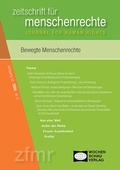 Cover: Bewegte Menschenrechte - Wochenschau Verlag