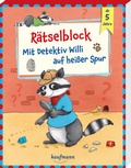 Cover: R&auml;tselblock - Mit Detektiv Willi auf hei&szlig;er Spur - Kaufmann Verlag