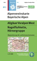 Cover: Allg&auml;uer Voralpen West, Nagelfluhkette, H&ouml;rnergruppe - Deutscher Alpenverein