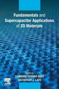 Cover: Fundamentals and Supercapacitor Applications of 2D Materials - Elsevier