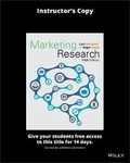 Cover: Marketing Research, Eleventh Edition Evaluation Copy - Wiley