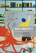 Cover: Basic Analysis V - Chapman & Hall/CRC