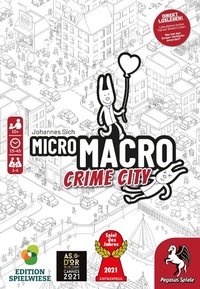 Abbildung von: MicroMacro: Crime City (Edition Spielwiese) - Pegasus Spiele GmbH