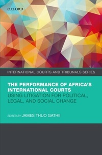 Abbildung von: The Performance of Africa's International Courts - OUP eBook