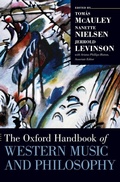 Cover: The Oxford Handbook of Western Music and Philosophy - Oxford University Press Inc
