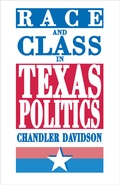 Cover: Race and Class in Texas Politics - Princeton University Press