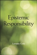 Cover: Epistemic Responsibility - State University of New York Press