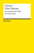 Cover: &Uuml;ber Toleranz - Reclam