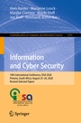 Cover: Information and Cyber Security - Springer