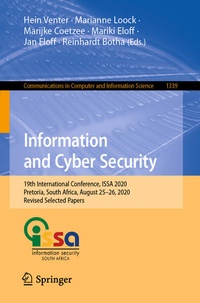 Enlarge image Cover: Information and Cyber Security - Springer