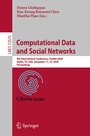 Cover: Computational Data and Social Networks - Springer