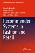 Cover: Recommender Systems in Fashion and Retail - Springer