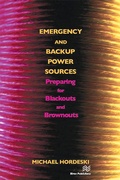 Cover: Emergency and Backup Power Sources - River Publishers