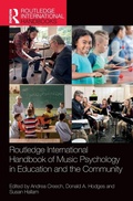 Cover: Routledge International Handbook of Music Psychology in Education and the Community - Routledge
