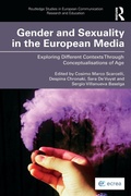 Cover: Gender and Sexuality in the European Media - Routledge
