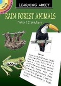 Cover: Learning About Rain Forest Animals - Dover Publications Inc.