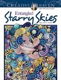 Cover: Creative Haven Entangled Starry Skies Coloring Book - Dover Publications Inc.