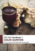 Cover: T&T Clark Handbook of Colin Gunton - T.& T.Clark Ltd