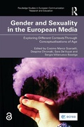 Cover: Gender and Sexuality in the European Media - Routledge