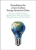 Abbildung von: Foundations for a Low-Carbon Energy System in China - Cambridge University Press