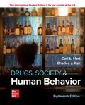 Cover: Drugs Society and Human Behavior ISE - McGraw-Hill Education