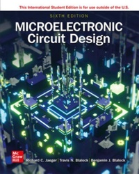 Enlarge image Cover: Microelectronic Circuit Design ISE - McGraw-Hill Education