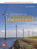 Cover: Introduction to Environmental Engineering ISE - McGraw-Hill Education