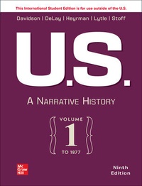 Enlarge image Cover: ISE US: A Narrative History Volume 1: To 1877 - McGraw-Hill Education