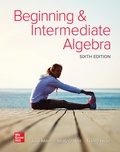 Cover: Create only for Integrated Video and Study Workbook for Beginning and Intermediate Algebra - McGraw-Hill Education