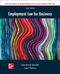 Cover: Employment Law for Business ISE - McGraw-Hill Education