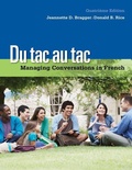 Cover: Du tac au tac : Managing Conversations in French - Cengage Learning, Inc