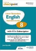 Cover: Cambridge Checkpoint Lower Secondary English Teacher's Guide 8 with Boost Subscription - Hodder Education
