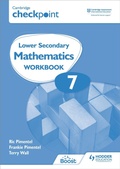 Cover: Cambridge Checkpoint Lower Secondary Mathematics Workbook 7 - Hodder Education
