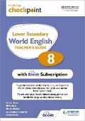 Cover: Cambridge Checkpoint Lower Secondary World English Teacher's Guide 8 with Boost Subscription - Hodder Education