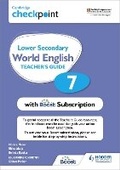 Cover: Cambridge Checkpoint Lower Secondary World English Teacher's Guide 7 with Boost Subscription - Hodder Education