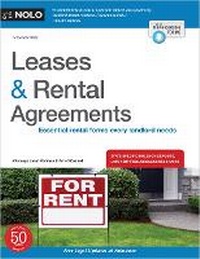 Enlarge image Cover: Leases & Rental Agreements - NOLO