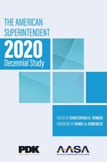Cover: The American Superintendent 2020 Decennial Study - Rowman & Littlefield Publishers