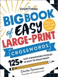 Cover: The Everything Big Book of Easy Large-Print Crosswords - Everything