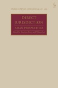 Cover: Direct Jurisdiction - Hart Publishing