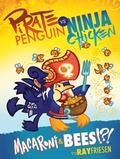 Cover: Pirate Penguin vs Ninja Chicken Volume 3: Macaroni and Bees?!? - Top Shelf Productions