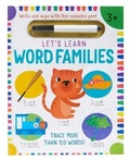Cover: Let's Learn: Word Families (Write and Wipe) - Insight Editions