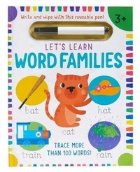 Enlarge image Cover: Let's Learn: Word Families (Write and Wipe) - Insight Editions