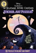 Cover: Disney Tim Burton's the Nightmare Before Christmas Sticker Art Puzzles - Readerlink Distribution Services, LLC