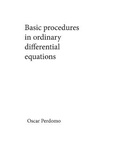 Bild: Basic procedures in ordinary differential equations - Lulu.com