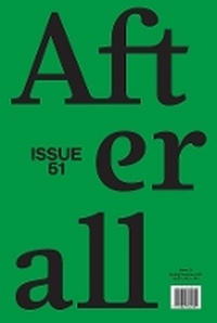 Enlarge image Cover: Afterall: Volume 51 - Afterall Publishing