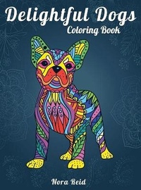 Enlarge image Cover: Delightful Dogs Coloring Book - Alex Gibbons