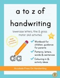 Cover: a to z of handwriting - Accolade Press